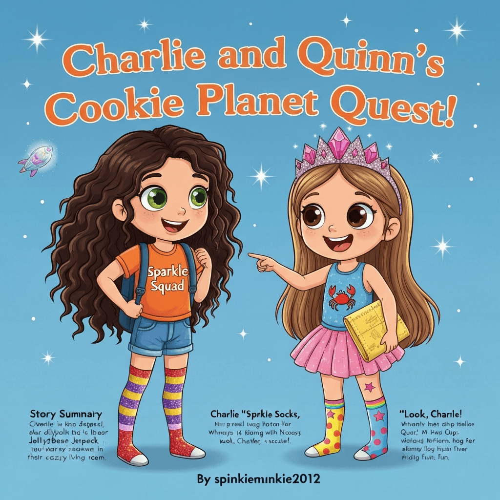 Charlie and Quinn's Cookie Planet Quest!
